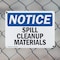 Signmission Spill Cleanup Materials, 10 in W x Rectangle, Plastic OS-2PACK-NS-P-710-L-18386 - alternate 7